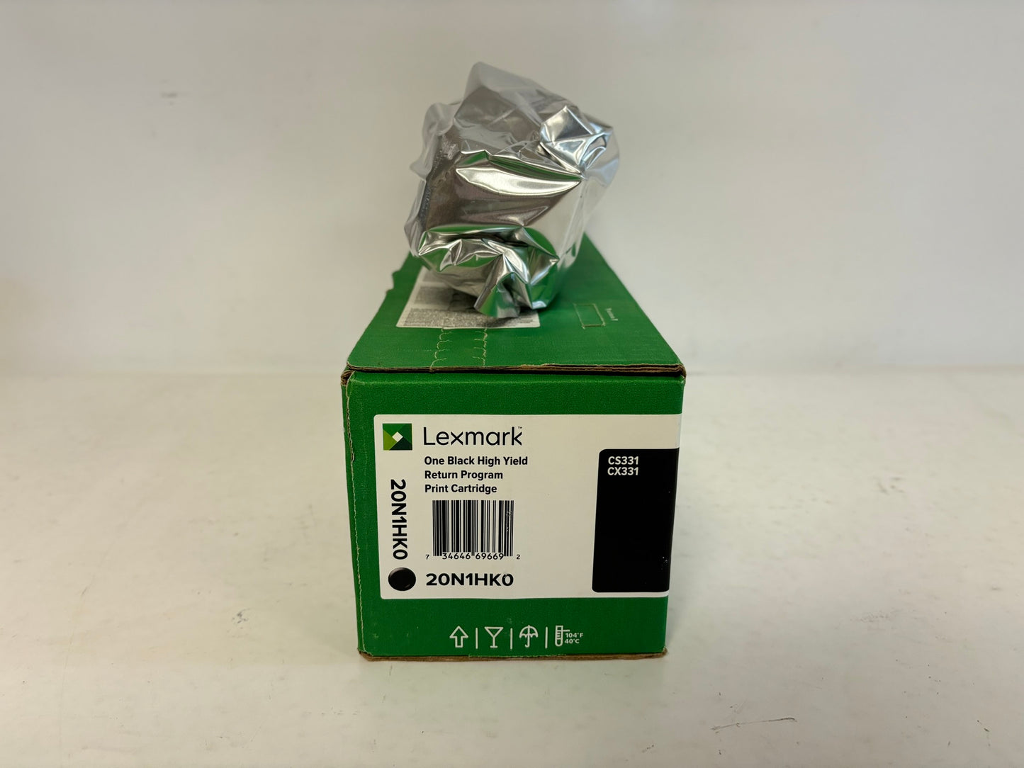 Open OEM Lexmark CS331dw,CX431adw Black High Yield Print Cart 20N1HK0 (Sealed)