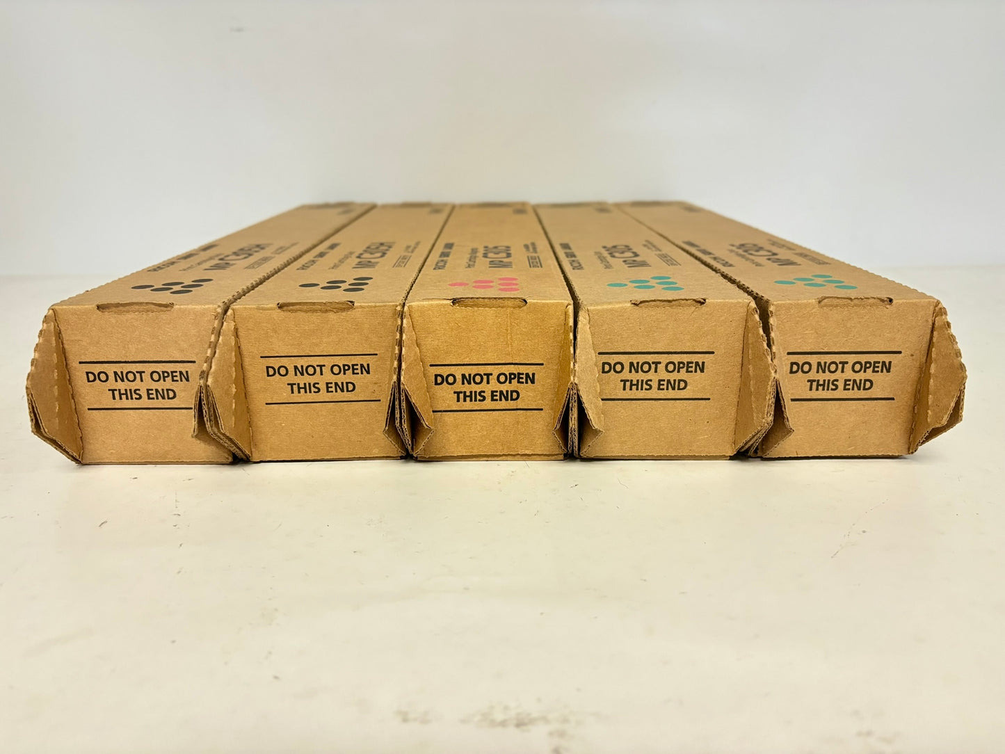 5 OEM Ricoh Aficio MP C305, C305H CCMKK Toners 842122, 842121, 842119