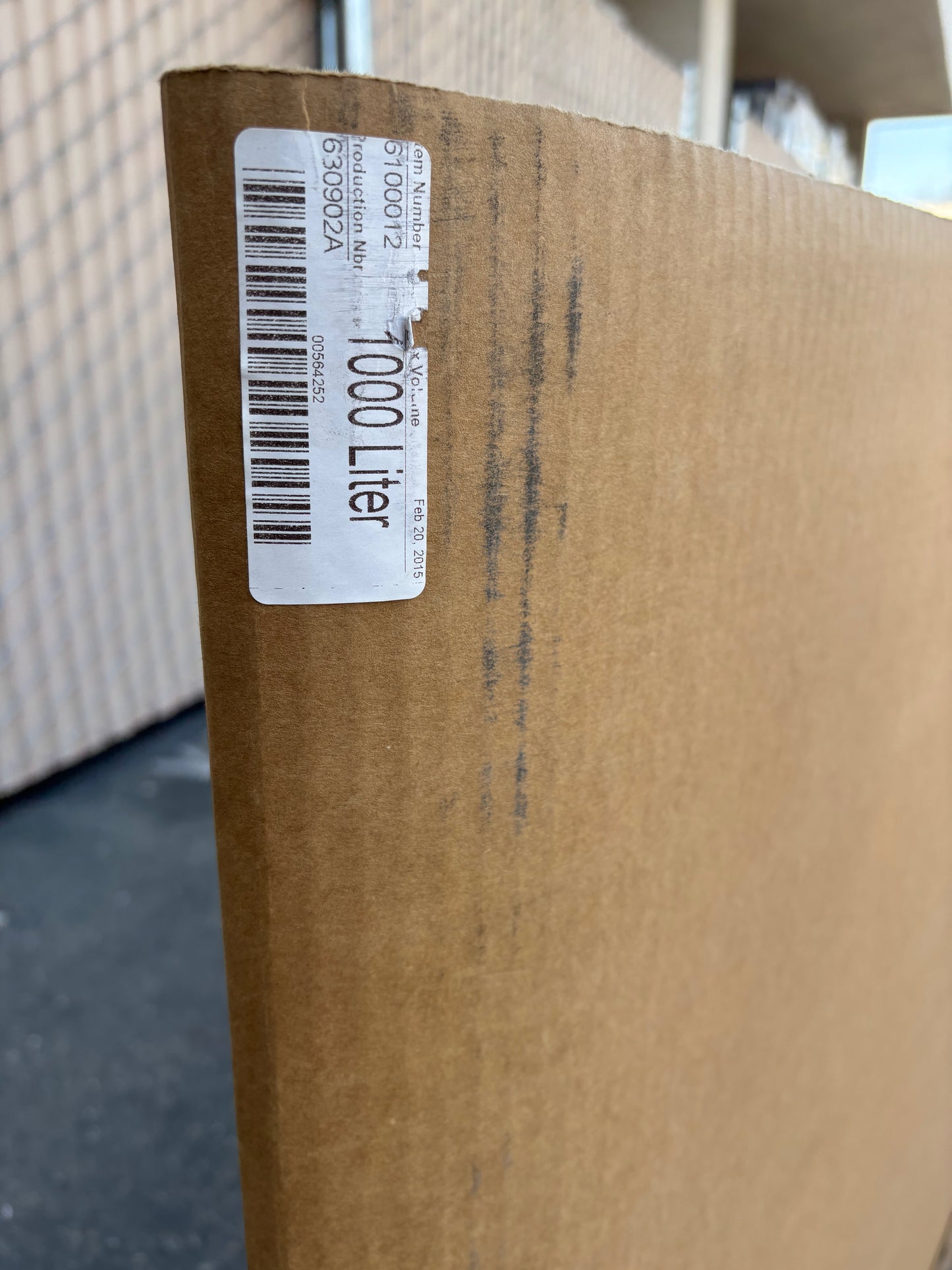 Pallet Gaylord SpaceKraft containers 6200012 40x40x40in with lid Cap 1000 lts. 8 walls