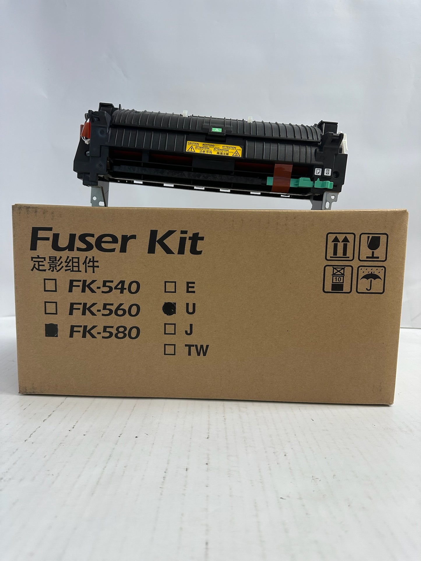 Open Genuine Kyocera ECOSYS P6030cdn, FS-C5350DN Fuser Unit FK-580U 302K893031