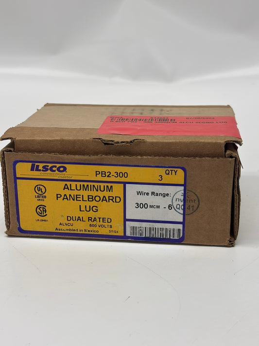 3 Pack Ilsco PB2-300 Mechanical Terminal