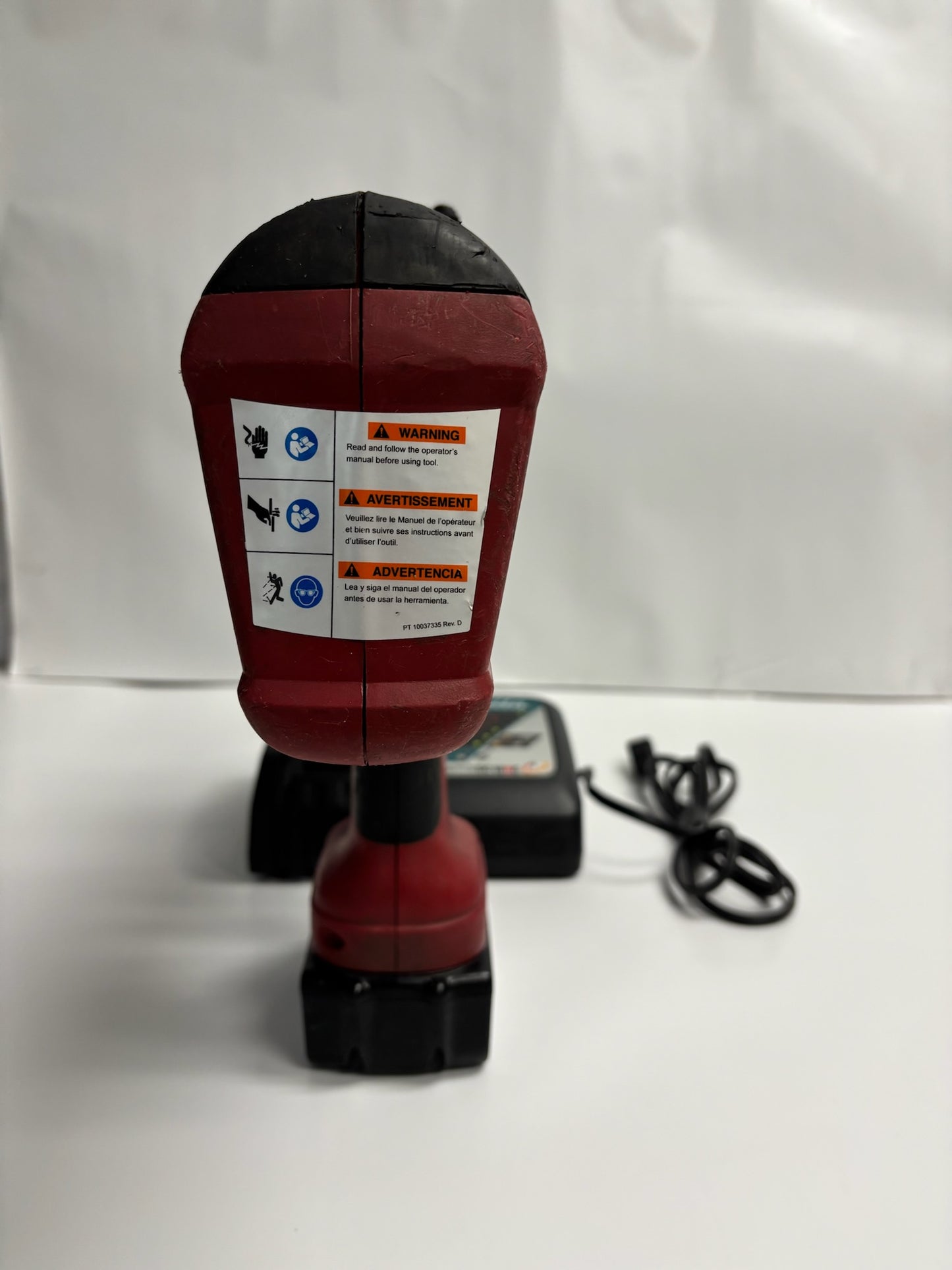 Burndy PAT-750-LI 12 Ton Hydraulic Crimp Tool (3.0AH Battery and Charger)