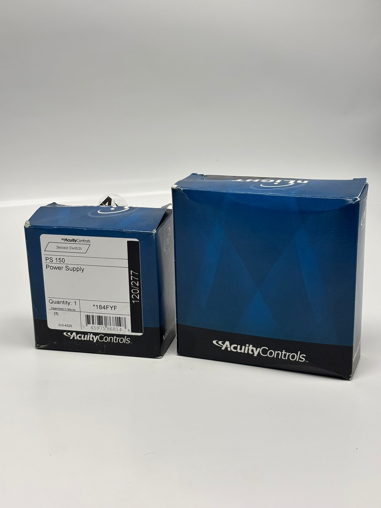 Acuity Controls Sensor Switch NPOD GFX WH + PS-150 nPOD GFX Graphic Wall Pod, 120/277 VAC, 60 mA