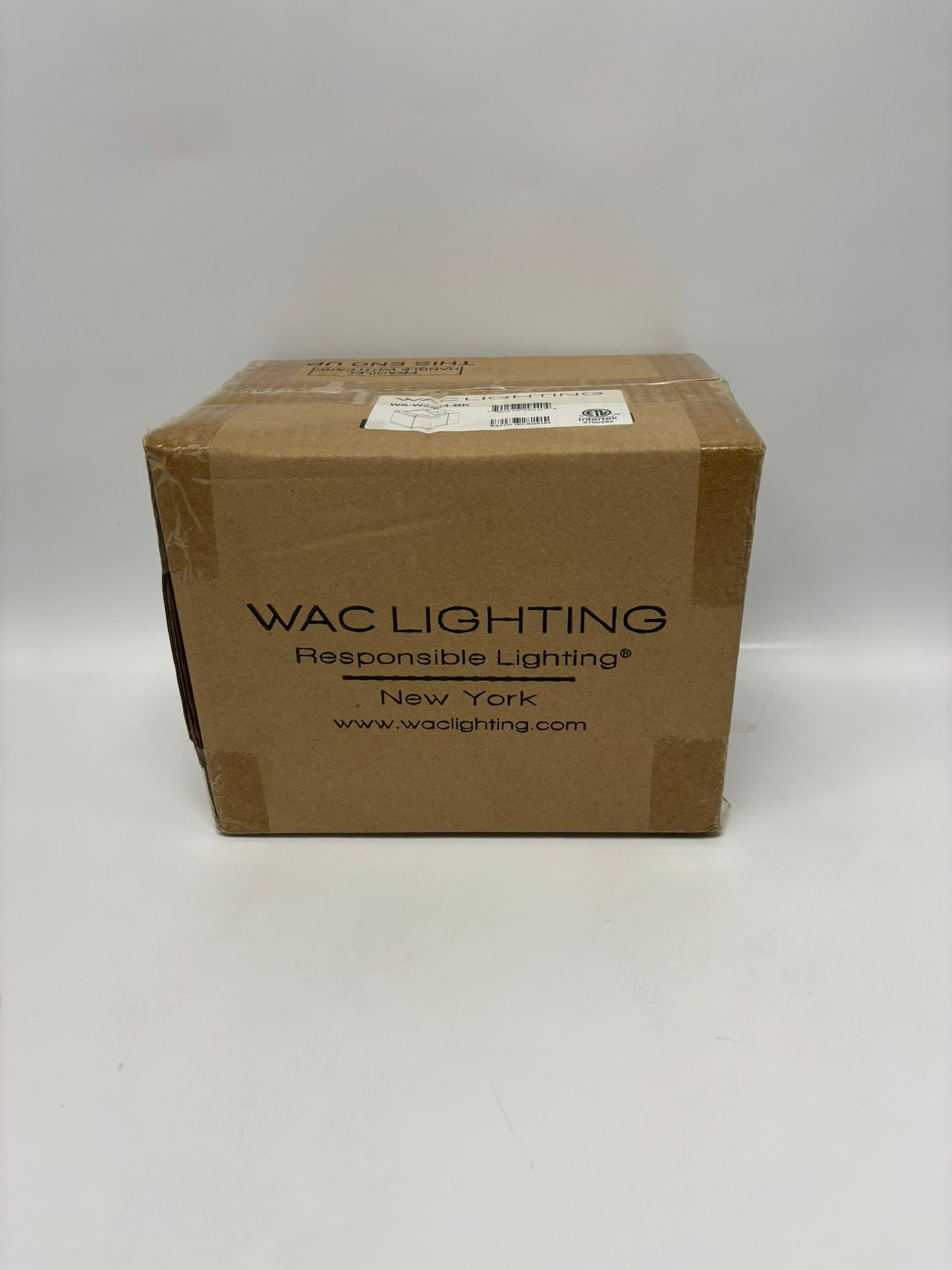 WAC LIGHTING WS-2504-BK 5" Wide LED Outdoor Wall Sconce RUBIX (120V-277V)