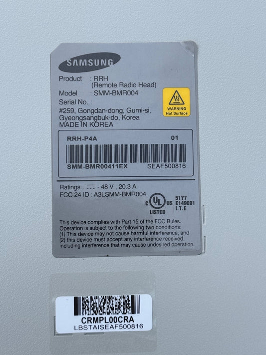 SAMSUNG RRH (Remote Radio Head) SMM-BMR004