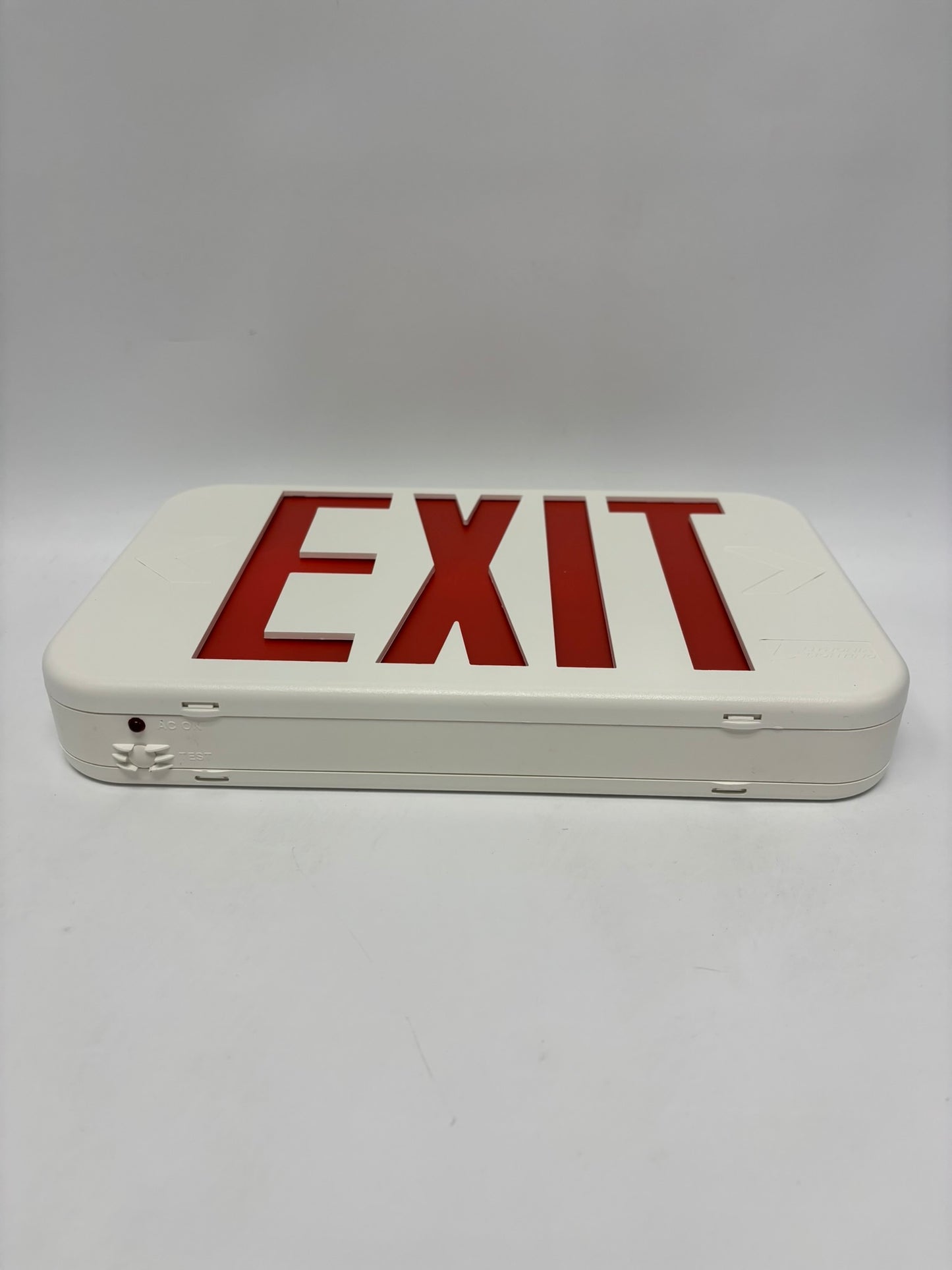 Lithonia Lighting Contractor Select LQM 12" LED Exit Sign LQM-SW3R 120/277 EL N M6