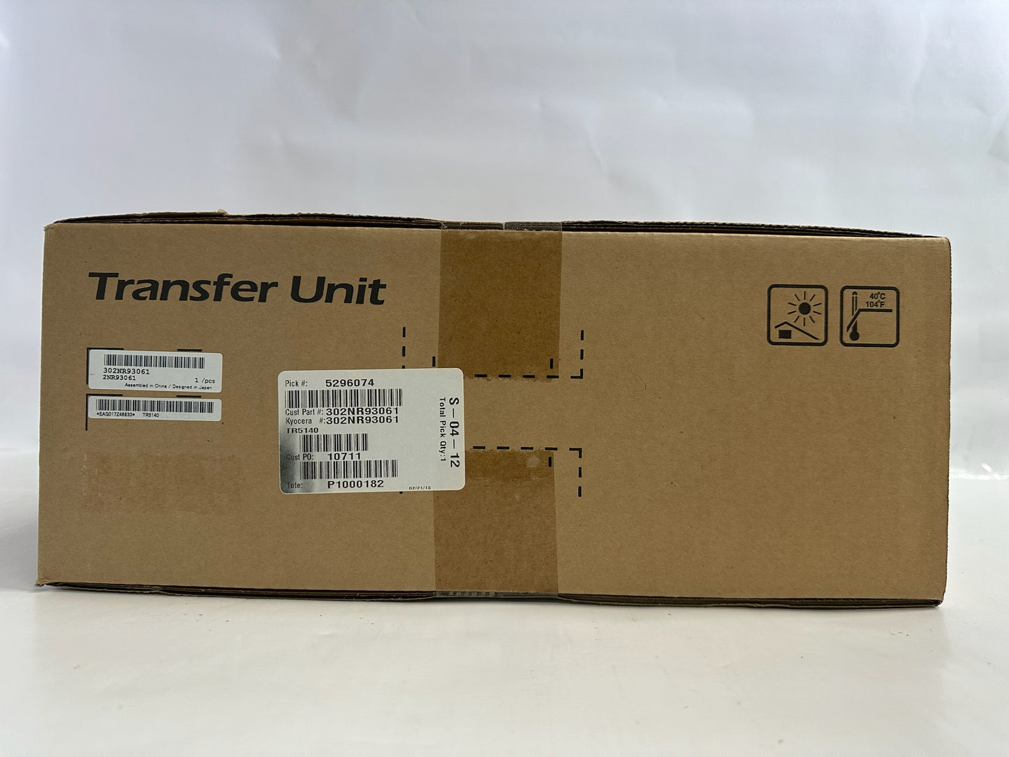 New Genuine Kyocera ECOSYS M6035cidn Transfer Belt Unit TR-5140(302NR93061)