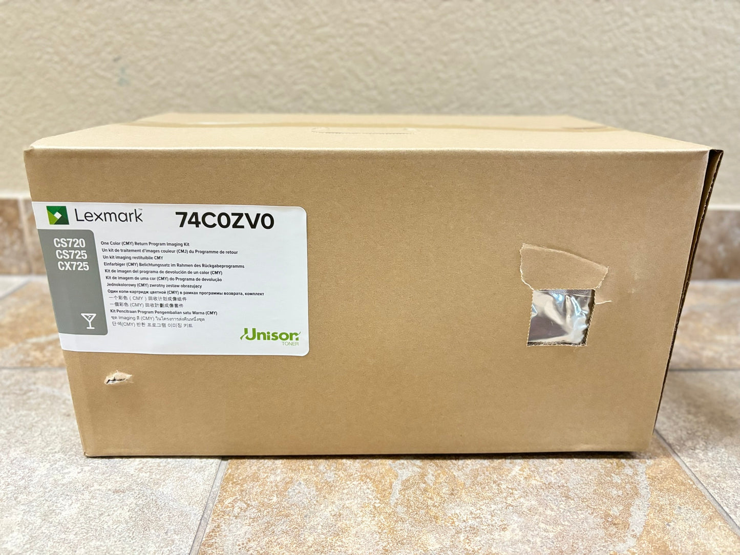 Open OEM Lexmark CS720,CS725,CX725 Color (CMY) Imaging Kit 74C0ZV0
