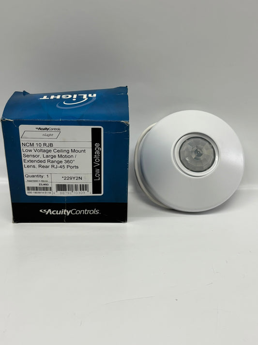 Acuity NCM 10 RJB Ceiling Mount Daylight Sensor Low Voltage Large Motion Extended Range