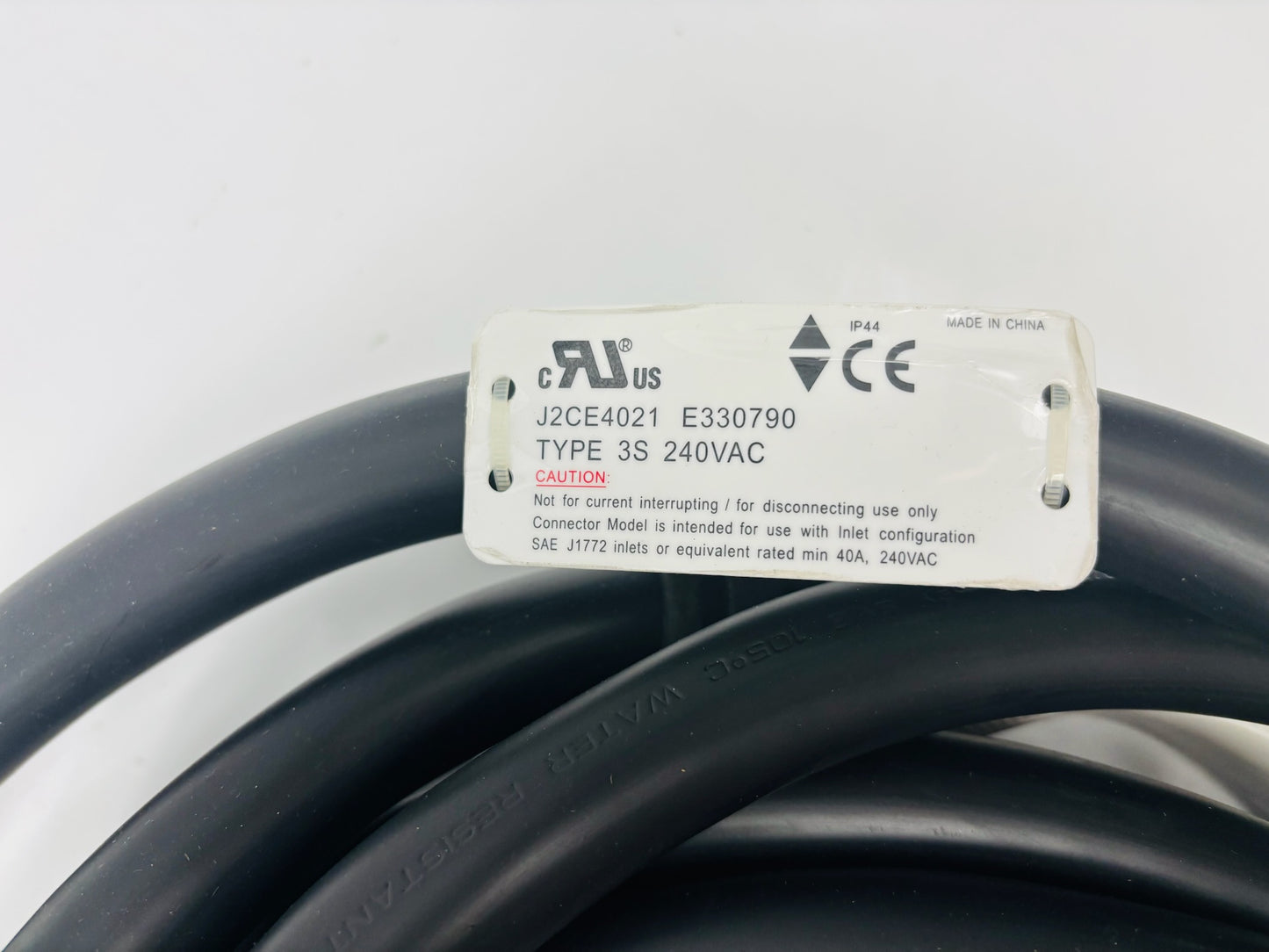 SolarEdge SE-EV-KIT-25J40-2 25ft 40A Level 2 EV Charging Cable & Holder