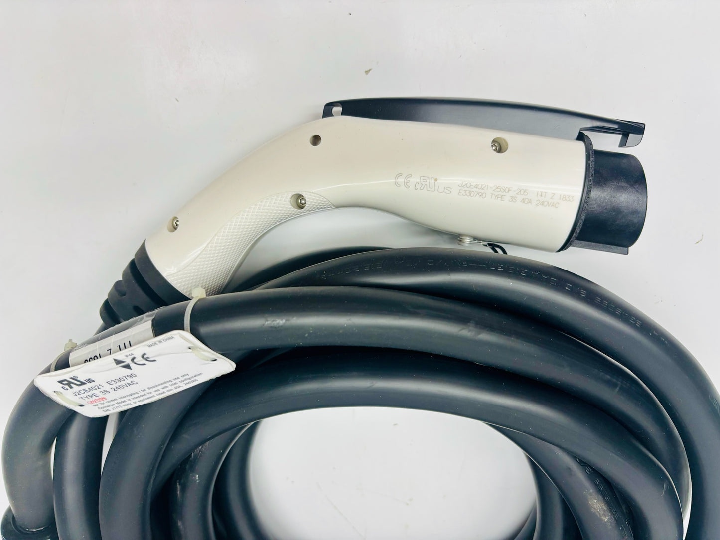SolarEdge SE-EV-KIT-25J40-2 25ft 40A Level 2 EV Charging Cable & Holder