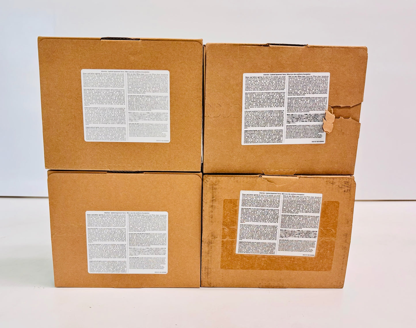 4 Genuine Toshiba e-Studio 389CS,479CS CMYK Toners Black No Bag/Seal T-FC389U