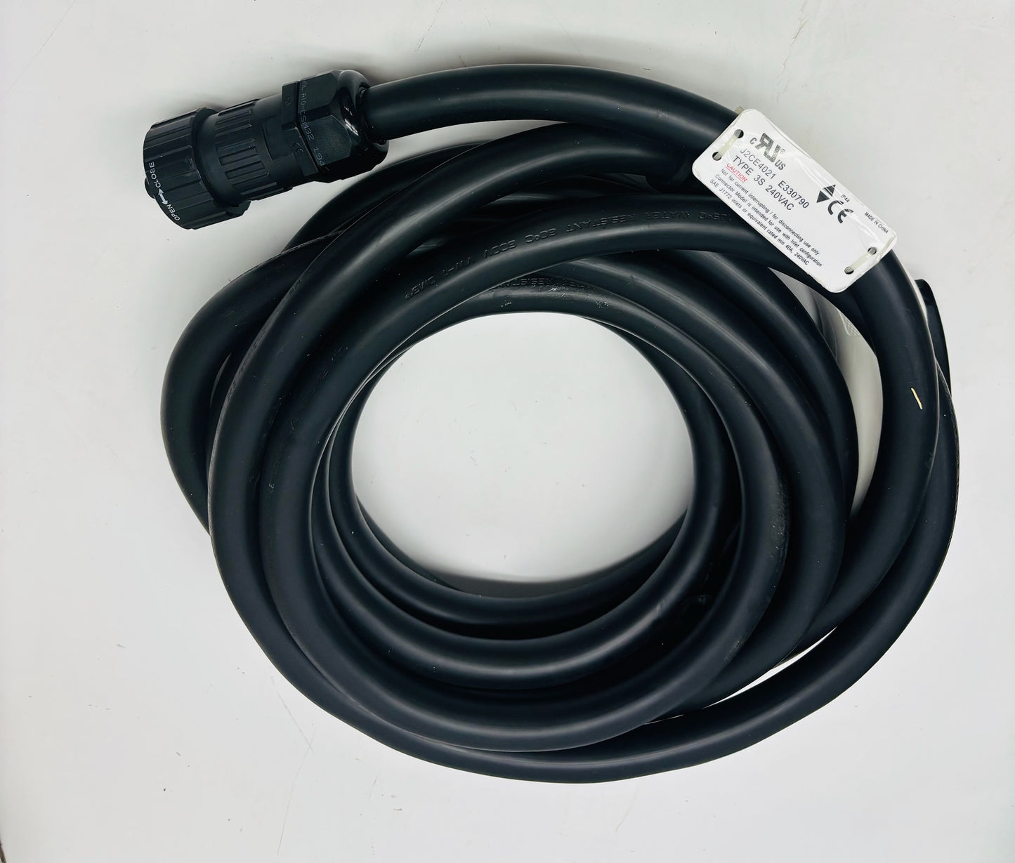 SolarEdge SE-EV-KIT-25J40-2 25ft 40A Level 2 EV Charging Cable & Holder