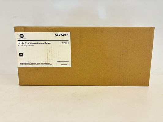 OEM Konica Minolta Bizhub 4750, 4050 TNP44 Black Toner Cartridge A6VK01F