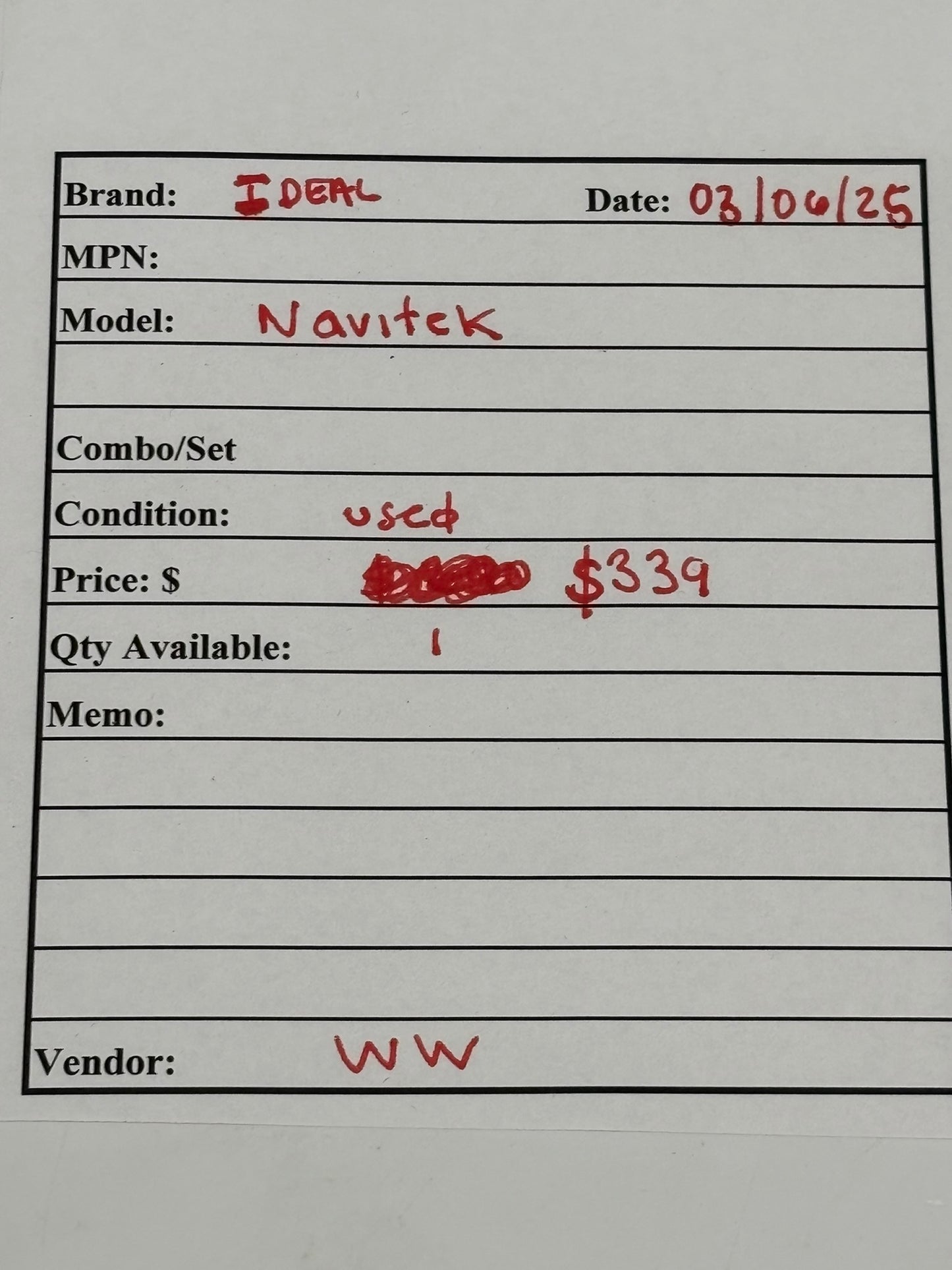 Navitek Network & Cable Tester 33-845 1 Remote