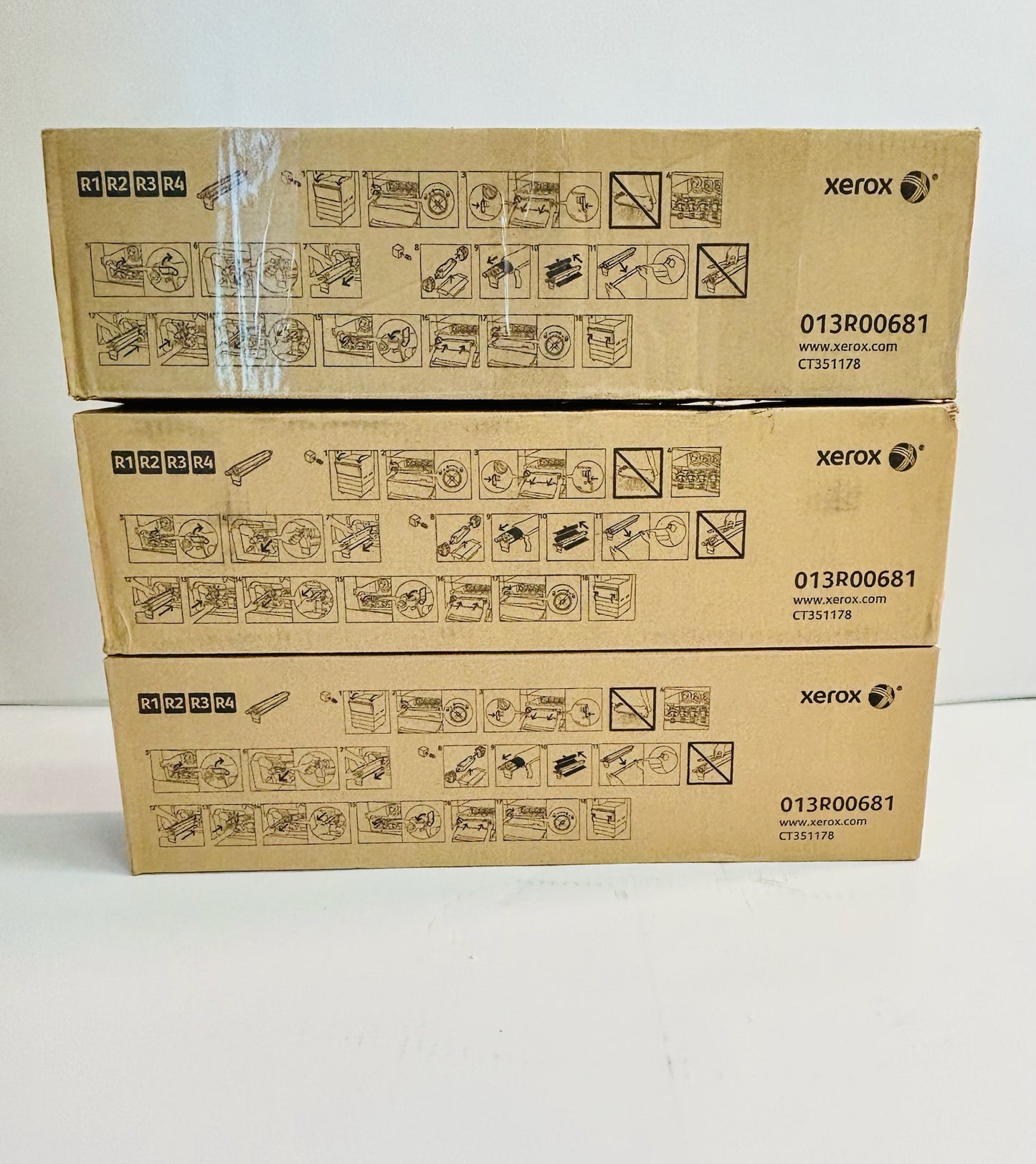 3 Open Seal Genuine Xerox AltaLink C8130,C8135,C8145 Drum Cartridge 013R00681