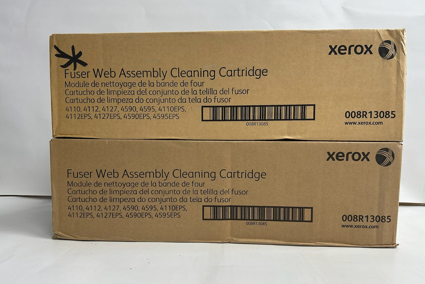 2 Genuine Xerox 4110,4112,4127 Fuser Web Assembly Cleaning Cartridge 008R13085