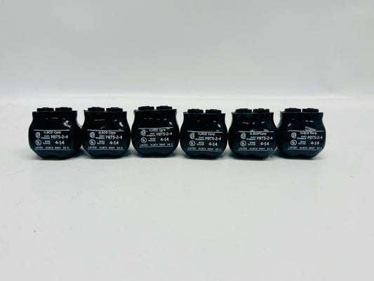 6Pk ILSCO PBTS-2-4 4–14 AWG Insulated Multi-Tap Connector