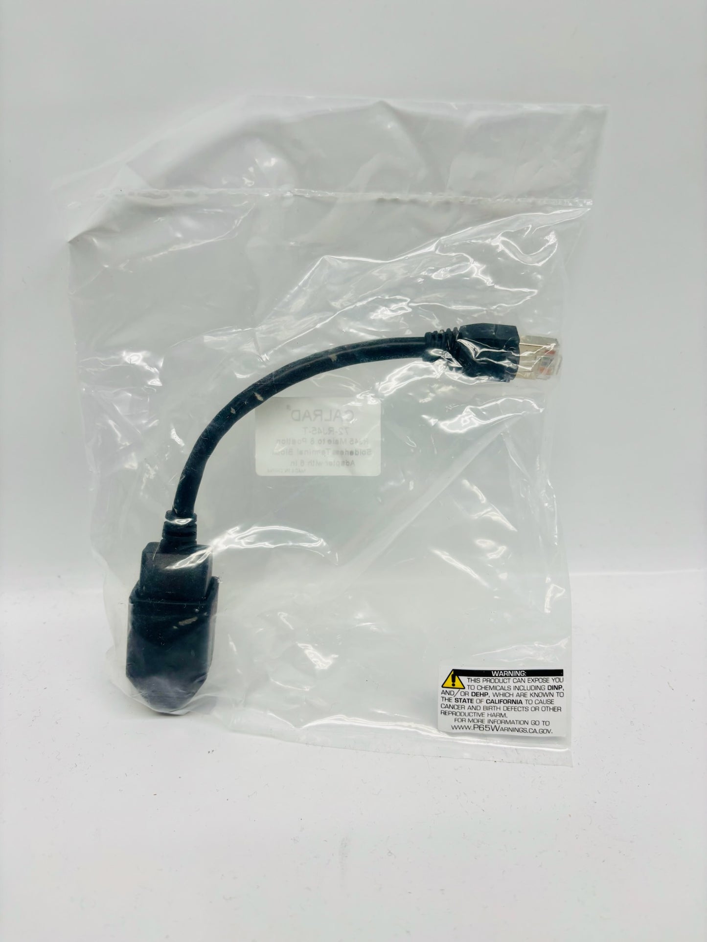 19Pk Calrad 72-RJ45-T RJ45 Male to 8-Position Terminal Block Adapter