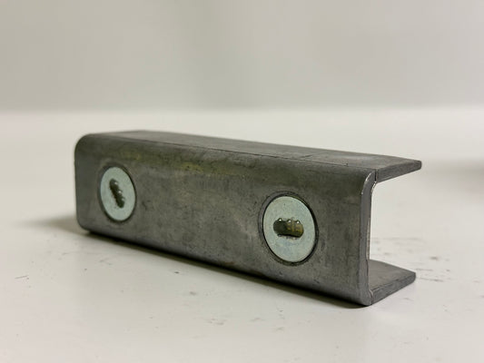 20 PK B-Line B766-22 Straight Strut Joiner for B22/B24 Channel, Cast Aluminum, Zinc Plated