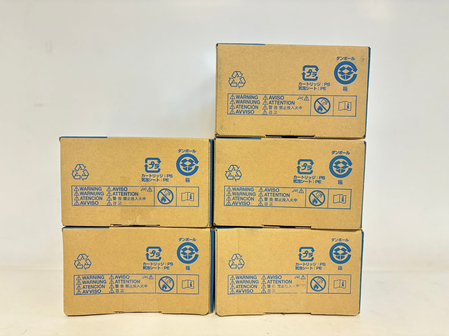 5 OEM Konica Minolta BH C35,C35P TNP22 MYKKK Toner Cart. A0X5332,A0X5232,A0X5132