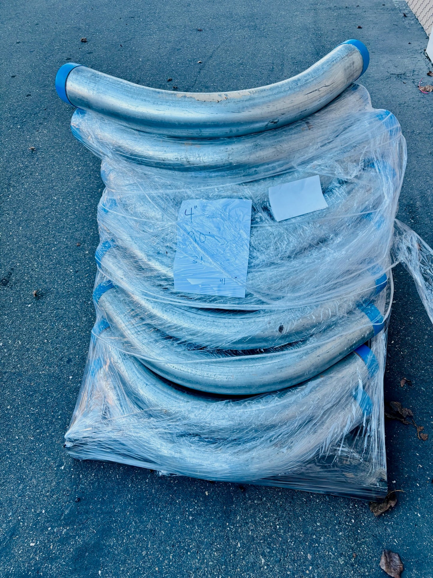 30 Pk Allied 4 Inch Rigid Steel Conduit 90 Degree Elbow at 18" Radius