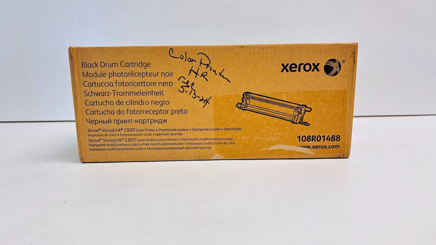 New Cosmetic Genuine Xerox C600, C605 Black Drum Cartridge 108R01488