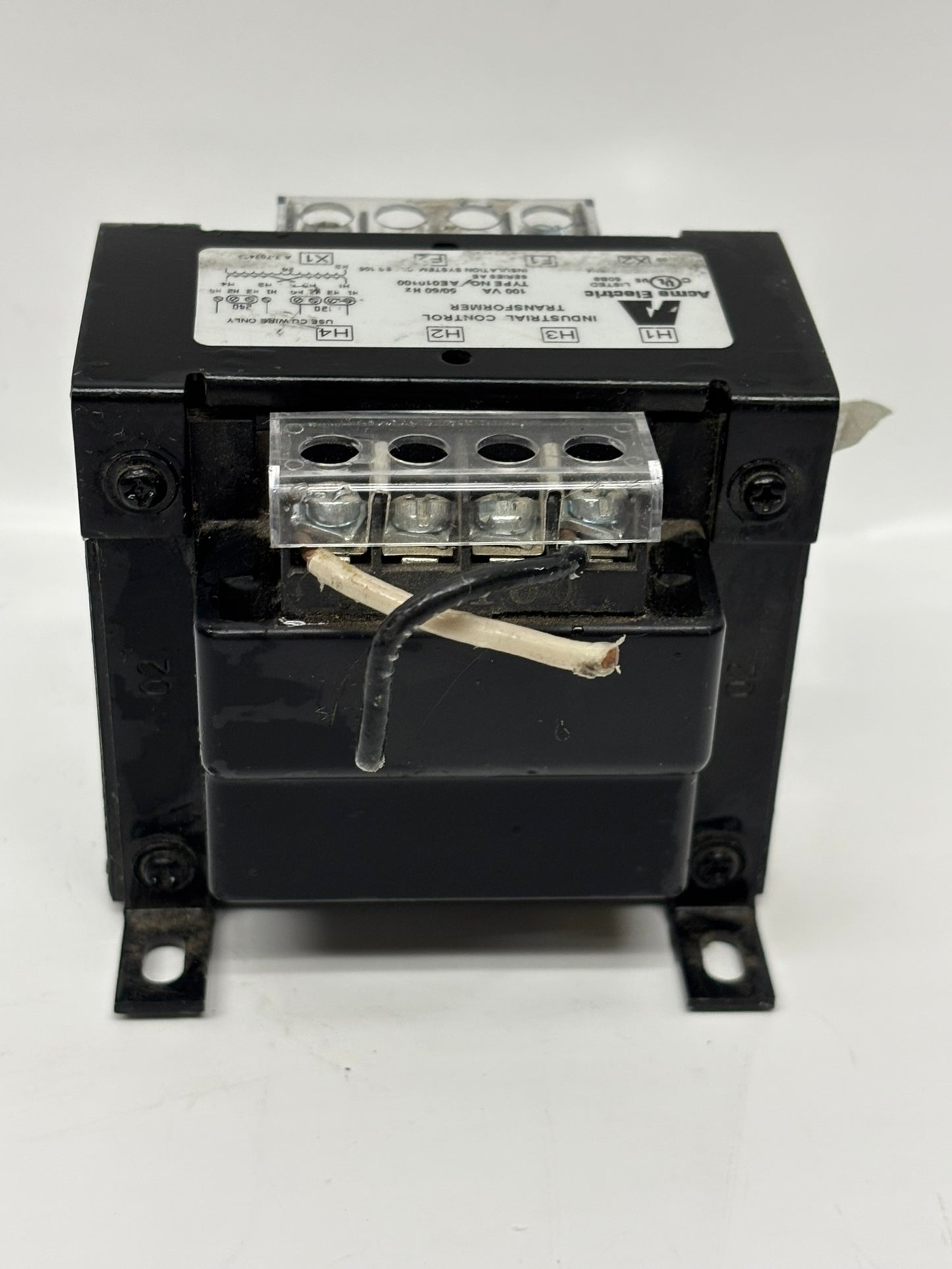 Acme Electric Corporation AE010100 EPOXY ENCAPSULATED CORE COIL INDUSTRIAL CONTROL TRANSFORMER, 120 X 240V