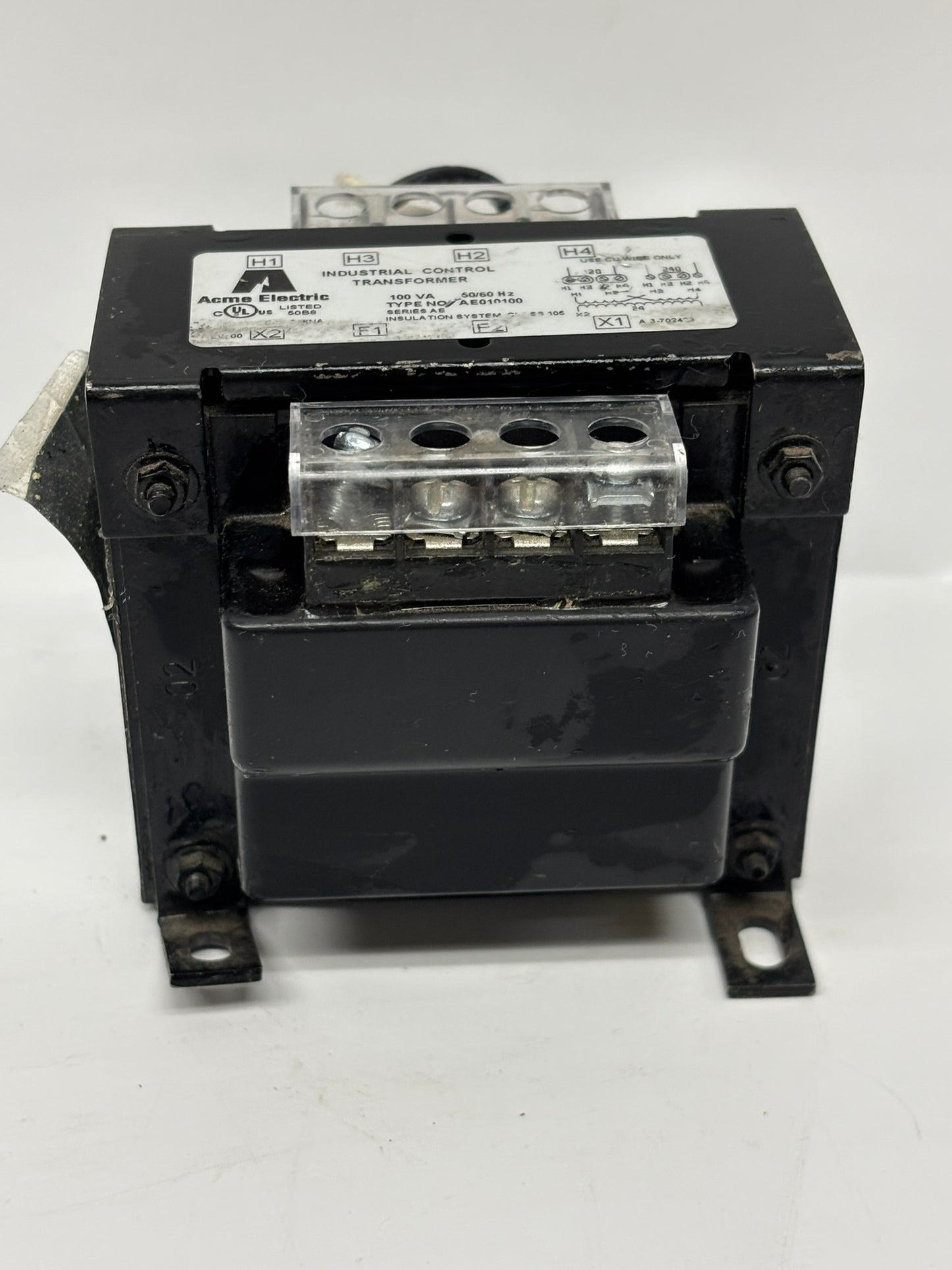 Acme Electric Corporation AE010100 EPOXY ENCAPSULATED CORE COIL INDUSTRIAL CONTROL TRANSFORMER, 120 X 240V
