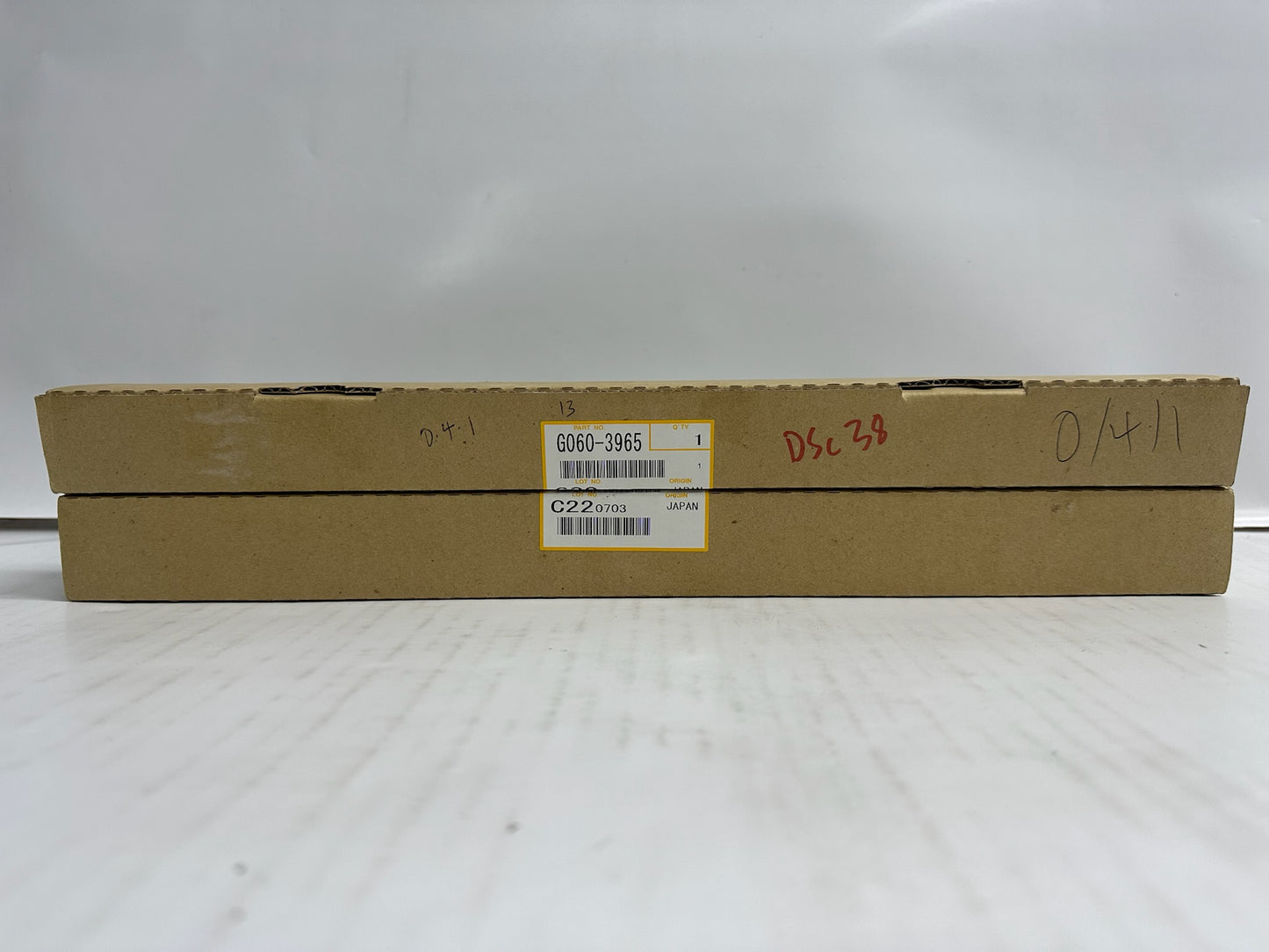 2 New Genuine Ricoh DSC38F Transfer Belt Cleaning Blade G060-3965, G0603965