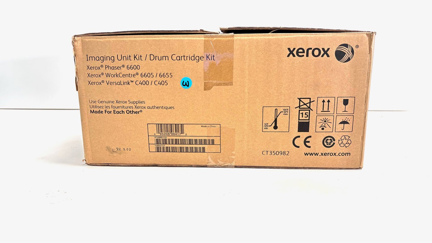 Open Genuine Xerox VLC400,C405,6605,6655 Black Color Imaging Drum 108R01121