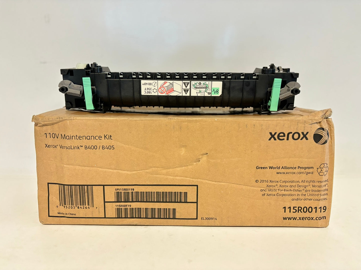 Open OEM Xerox VersaLink B400dn, B400n, B405dn Fuser Maint. Kit - 120V 115R00119