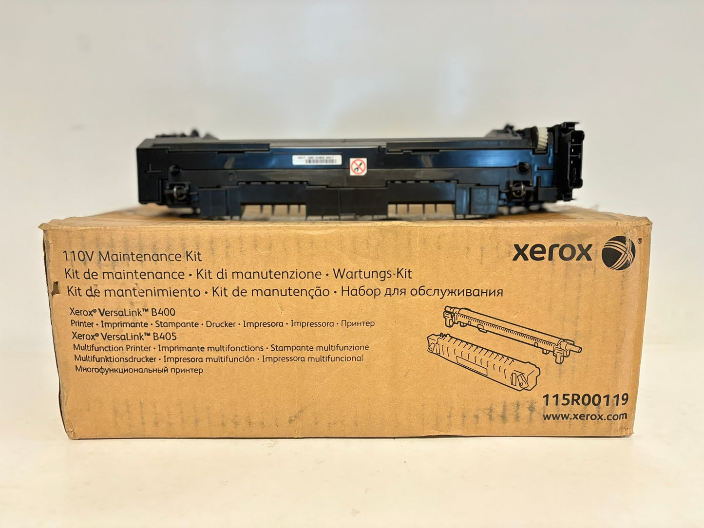 Open OEM Xerox VersaLink B400dn, B400n, B405dn Fuser Maint. Kit - 120V 115R00119