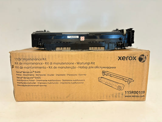 Open OEM Xerox VersaLink B400dn, B400n, B405dn Fuser Maint. Kit - 120V 115R00119