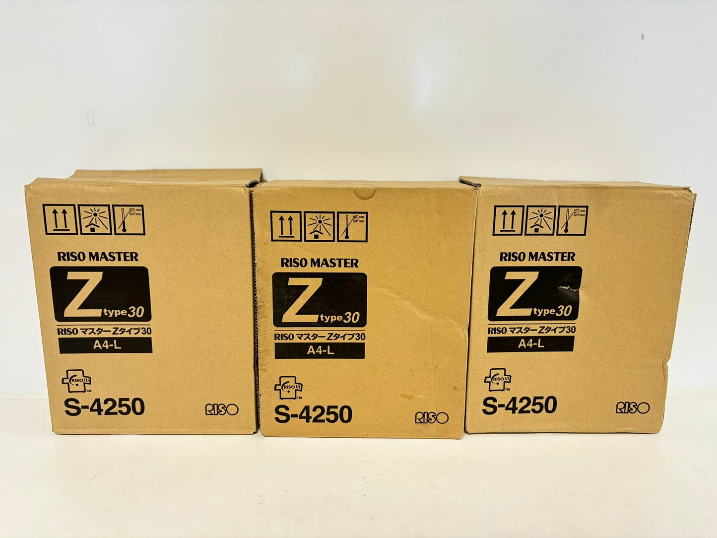 3 OEM Riso Master Risograph EZ 220,SF 5230,SF 5450 RZ200 Paper Master Roll S-4250
