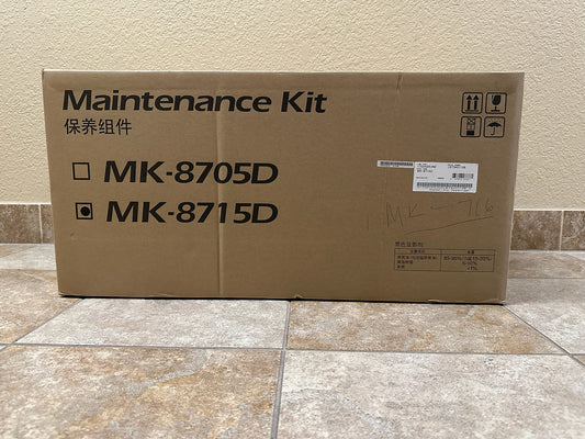 New Genuine Kyocera TASKalfa 6551ci, 7551ci Maintenance Kit MK-8715D 1702N20UN2