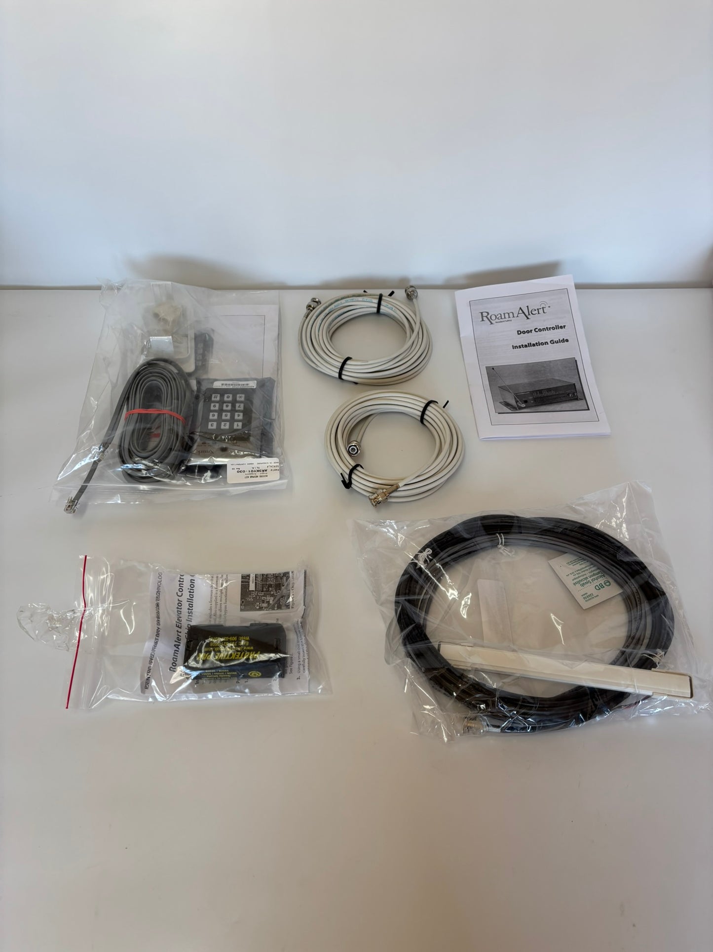 Roam Alert SR3L03E 5412 Healthcare Elevator Control System Cabinet Full Setup Kit