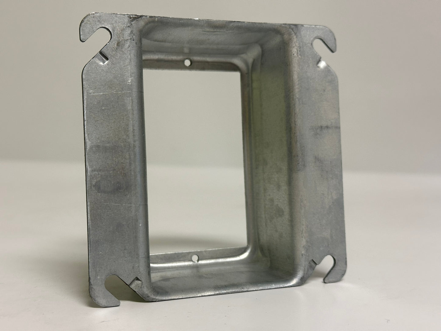 23 PK RACO 785 1-Gang 4" Mud Ring, 1-1/2" Raised, Steel, for Electrical Boxes