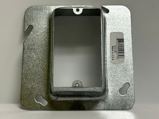 10 PK T&B 72 C 16 1-Gang 4-11/16" Device Cover, 1-1/4" Raised, Steel