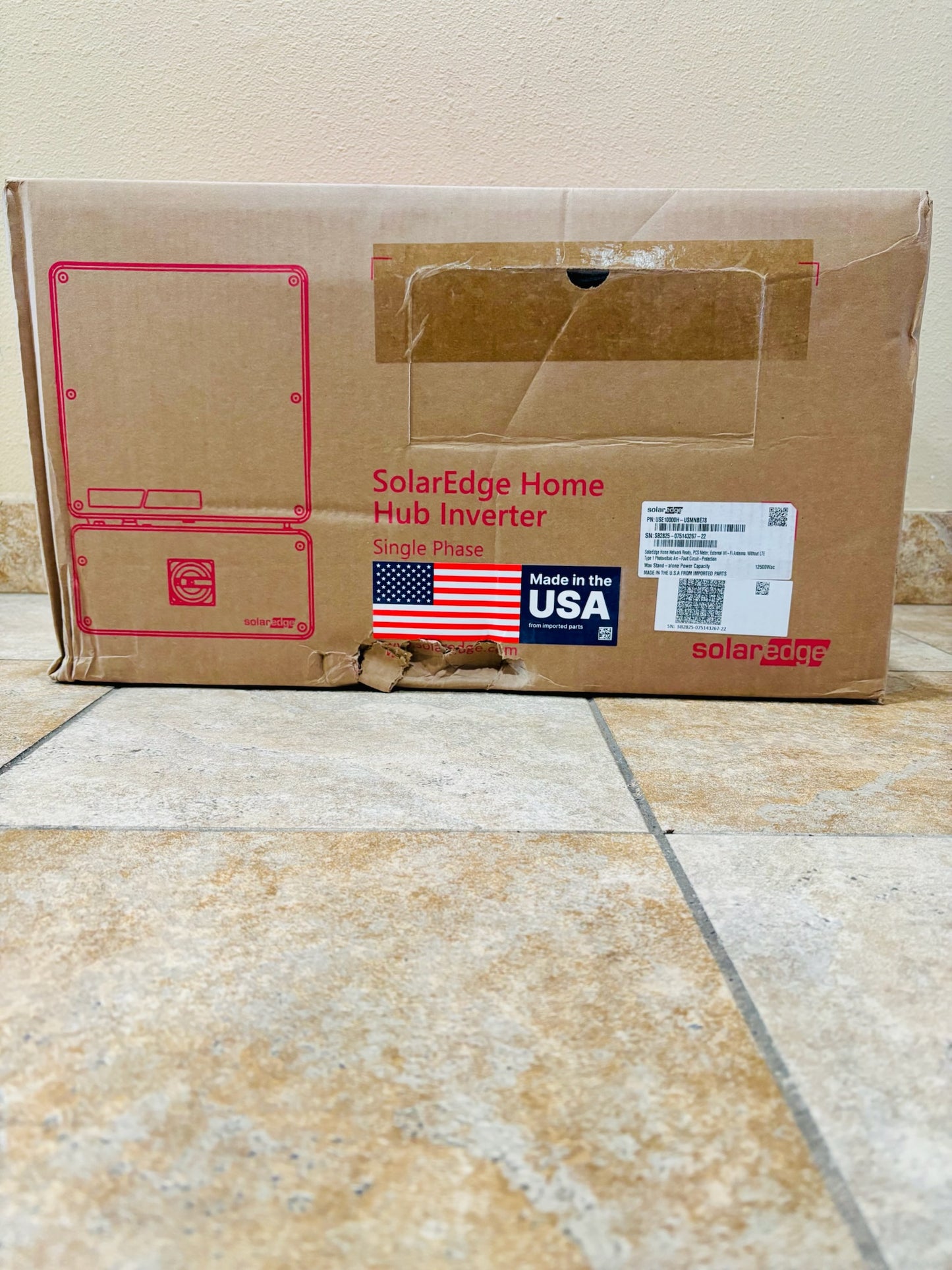 SolarEdge USE10000H USMNBE78 Single Phase Home Hub 10kW Inverter 2037 Warranty