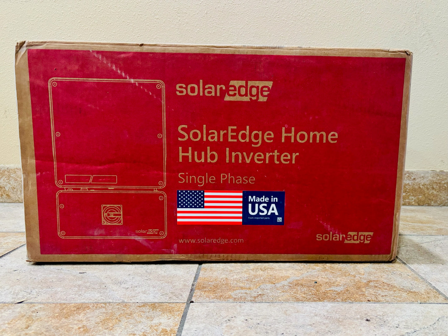 SolarEdge USE11400H USMNBL75 Single Phase HomeHub 11.4 kW Inverter 2037 Warranty