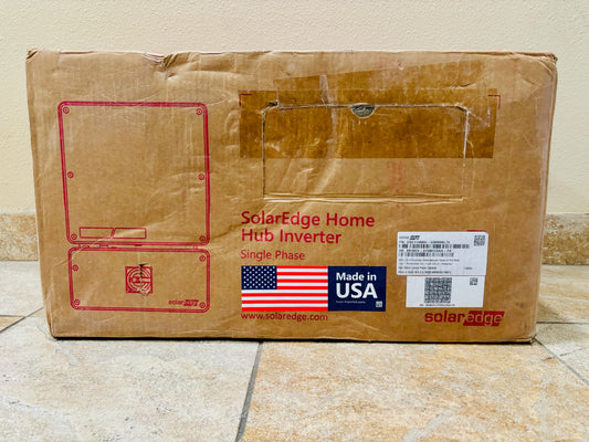 SolarEdge USE11400H USMNBL75 Single Phase HomeHub 11.4 kW Inverter 2037 Warranty