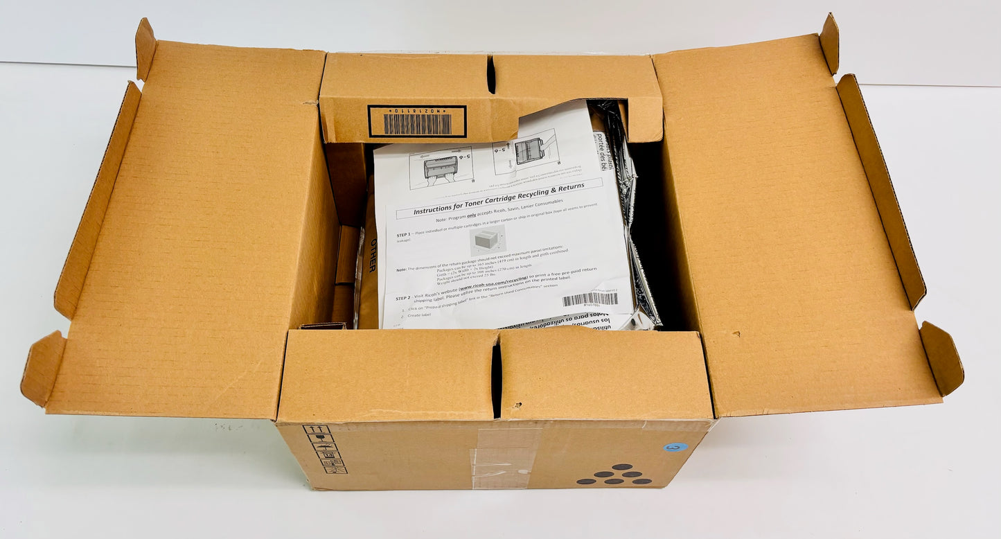Genuine Ricoh SP 5200DN, SP5210SF, SP5200HA  Black Toner 406683 MS851-03