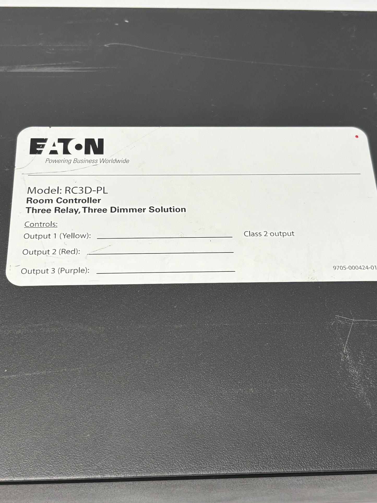 Eaton RC3D-Pl Room Controller 3 Relays, 3 0-10V Dimming 50/60Hz