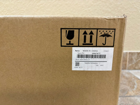 New OEM Xerox PrimeLink C9065 Tray Assy-Final Lt 050K78172 Same Day Shipping!