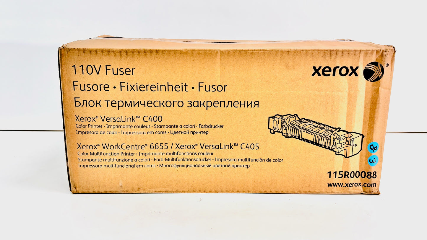 Open Genuine Xerox C400, C405 VersaLink 110V Fuser Assembly 115R00088