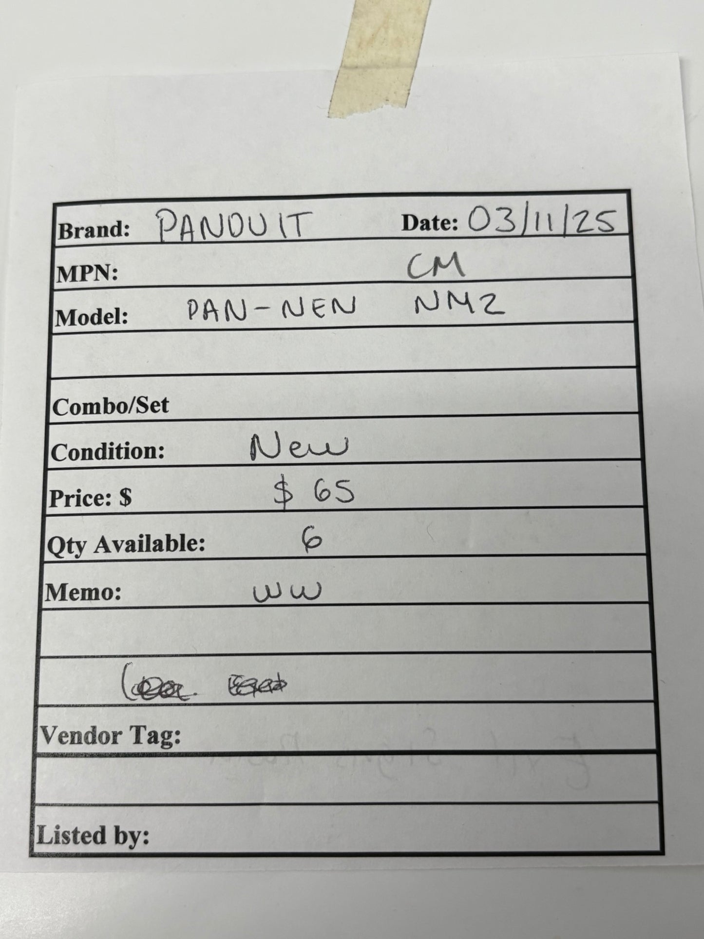 Panduit High Capacity Horizontal Cable Manager NM2