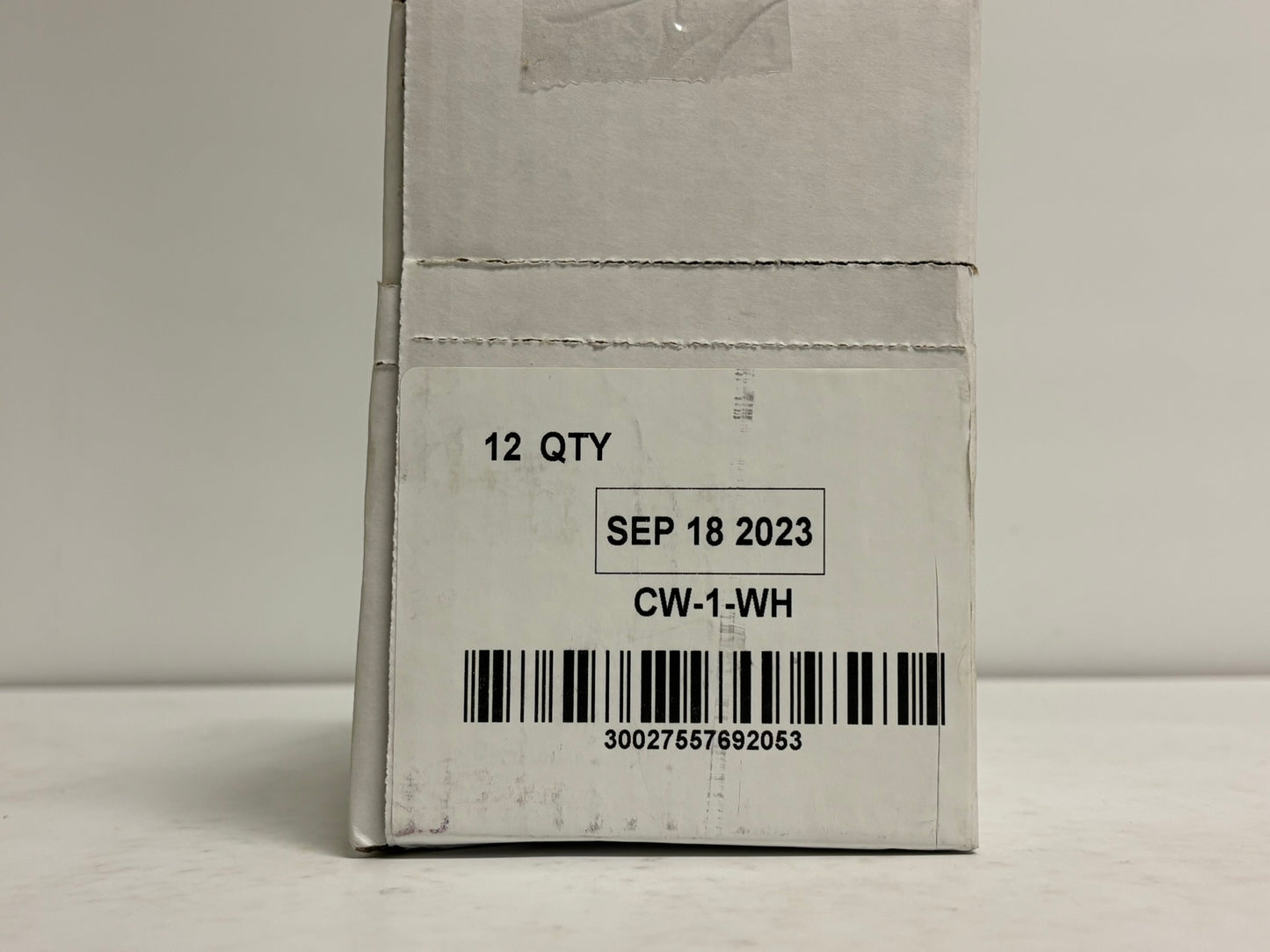 12 PK Lutron CW-1-WH Claro Screwless 1-Gang Wall Plate – Gloss White