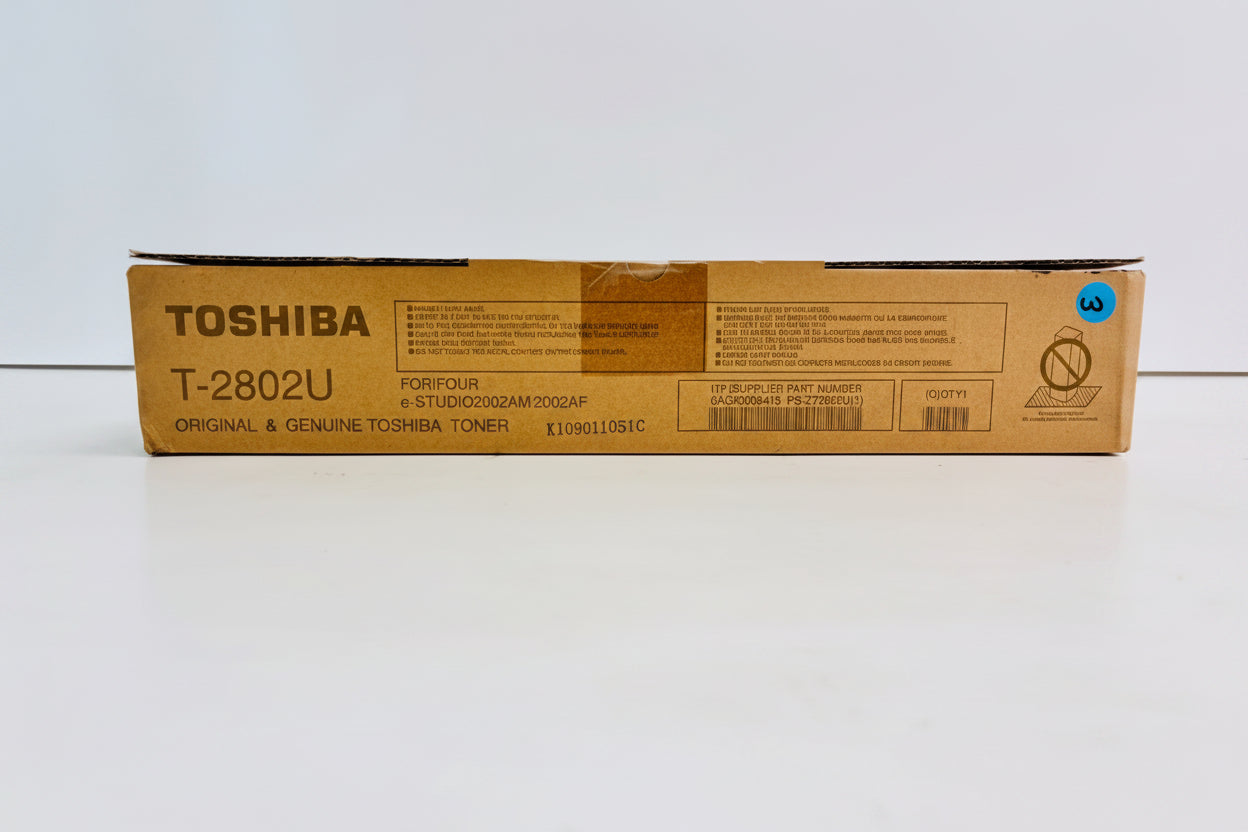 Genuine Toshiba e-STUDIO 2802AM,2802AF Black Toner T-2802U