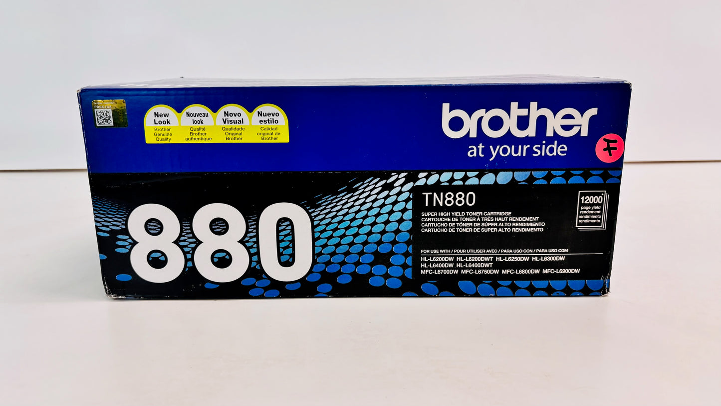 Genuine Brother HL-L6200DW, HL-L6250DW Super High-Yield Black Toner TN880